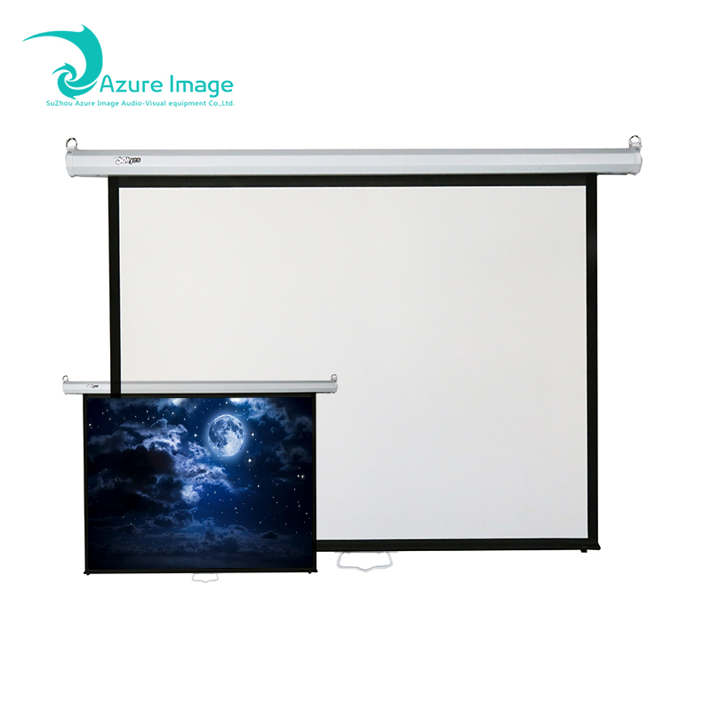 Standard Auto-lock Manual Projector Screen 100