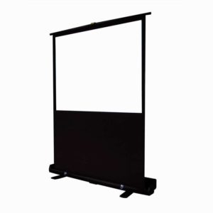 Floor standing projector screen