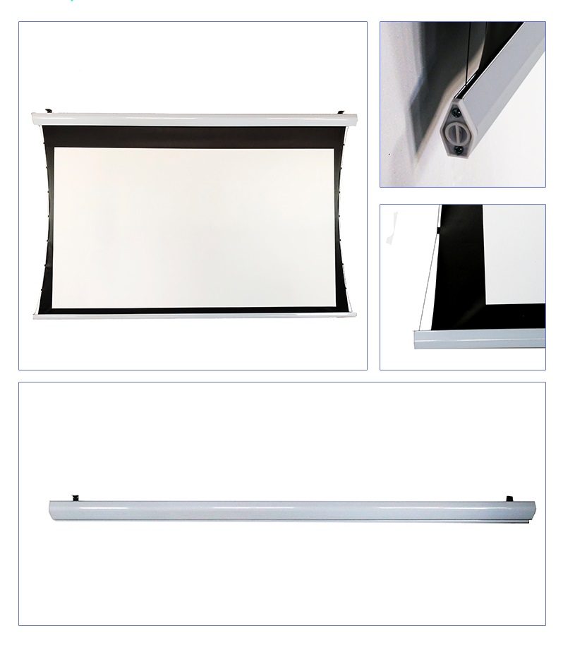 Motorized Tensioned Projector Screen