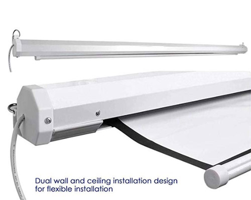 motorized projector screen